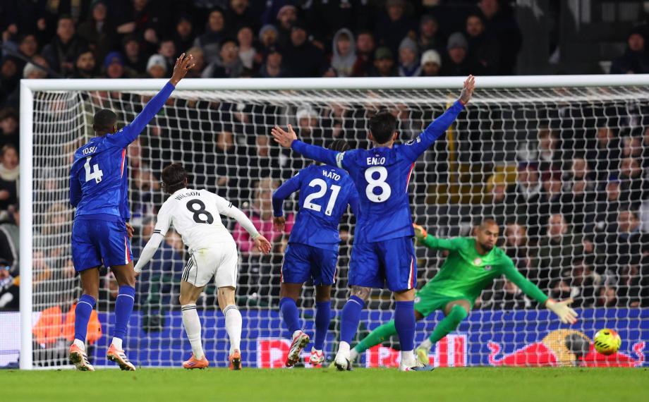 德拉普首球库库雷利亚红牌 十人切尔西1-2富勒姆