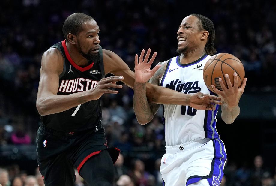 [图]德罗赞22分杜兰特23分 国王送火箭三连败杭州股票公司排名