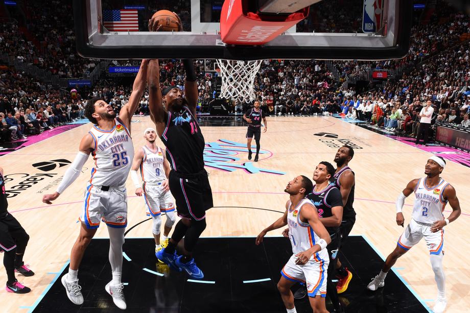 亚历山大39分杰伦威伤退 热火送雷霆赛季第8败