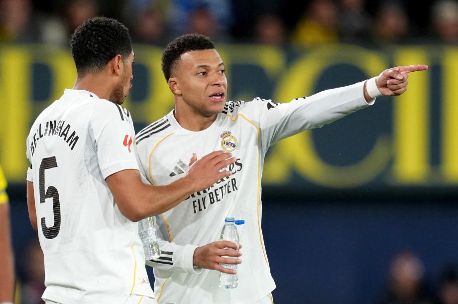 西甲-姆巴佩梅开二度 皇马2-0比利亚雷亚尔