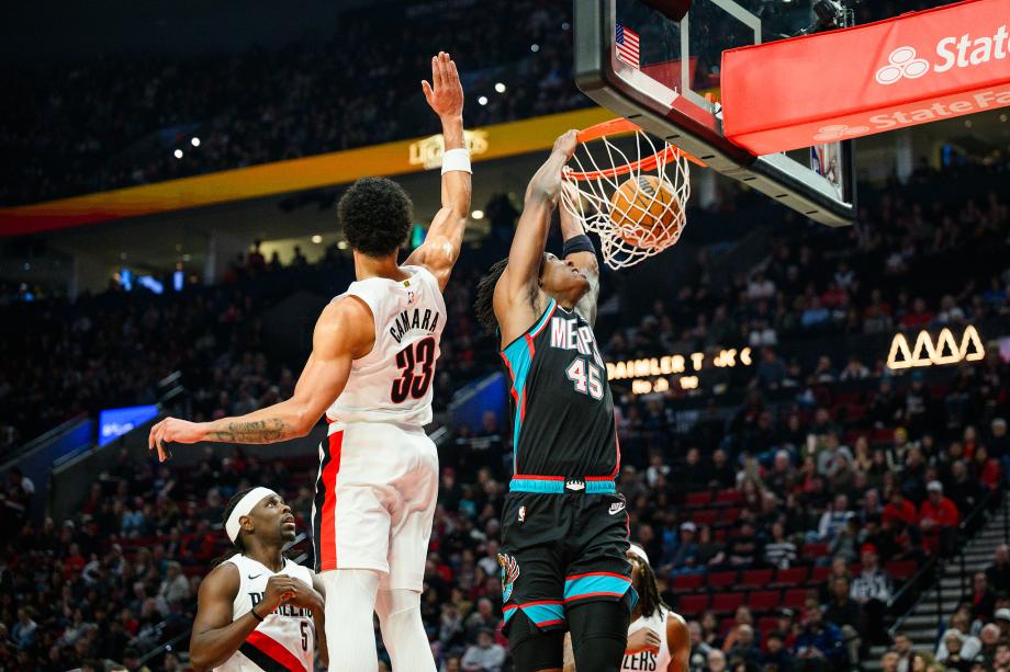 杨瀚森贡献1篮板格兰特29+5 开拓者力克灰熊