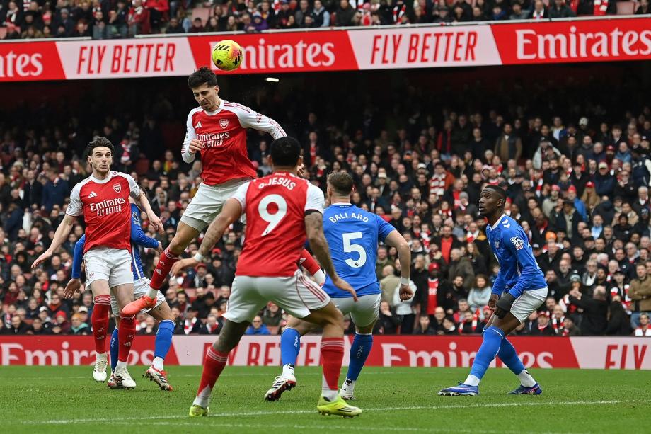 英超-苏比门迪破门约克雷斯两球 阿森纳完胜