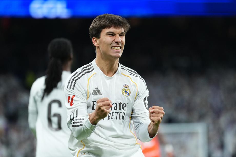 西甲-维尼修斯双响巴尔韦德破门 皇马4-1皇家社会