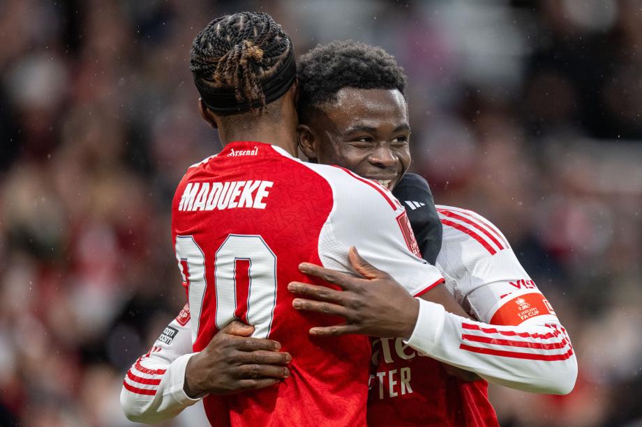 热苏斯造两球 阿森纳4-0维冈晋级足总杯16强