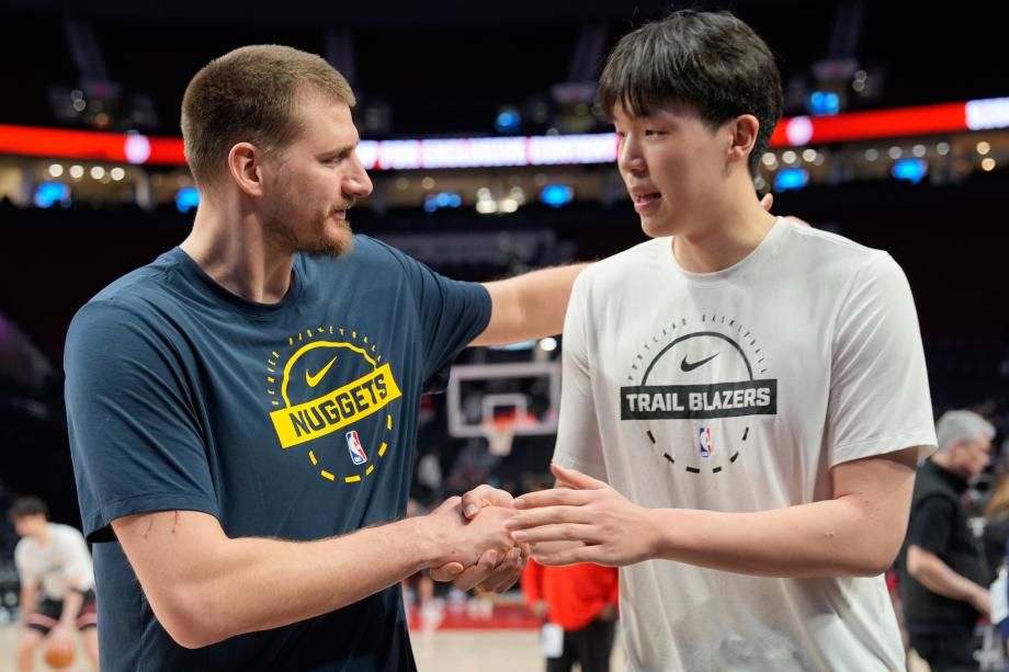 约基奇32+9杨瀚森4分 掘金狂胜开拓者54分