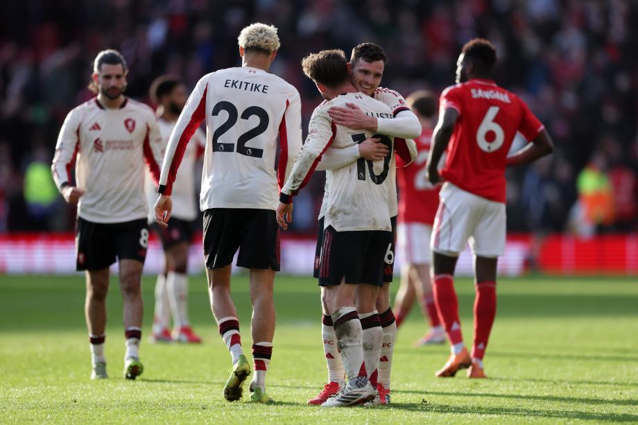 英超-麦卡利斯特读秒绝杀 利物浦1-0诺丁汉森林