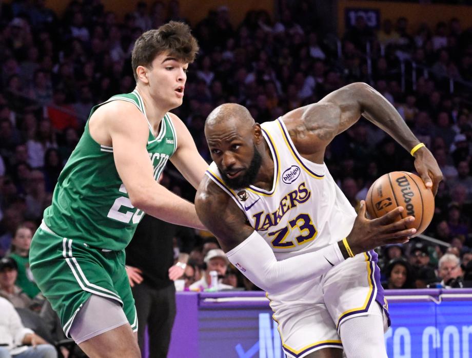 詹姆斯20分东契奇25分 湖人22分惨败凯尔特人