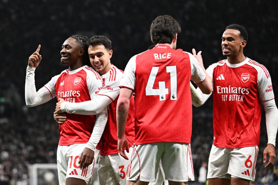 [图]英超-埃泽、约克雷斯梅开二度 阿森纳4-1双杀热刺2024美洲杯买球体育信息