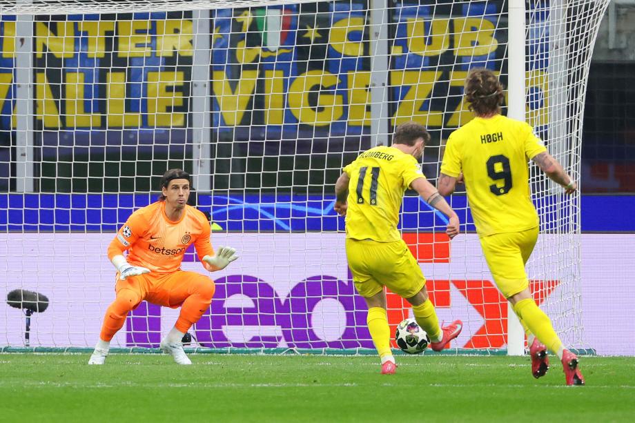 欧冠-阿坎吉送礼 国米1-2负博德闪耀无缘16强