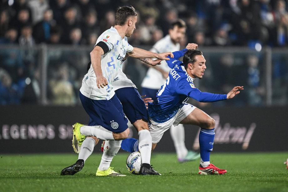 意杯-瓦莱错失绝佳良机 国米首回合0-0战平科莫