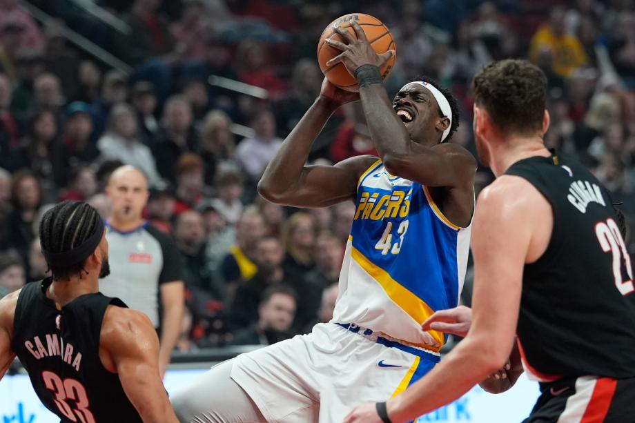 杨瀚森5分西亚卡姆22分 开拓者大胜步行者