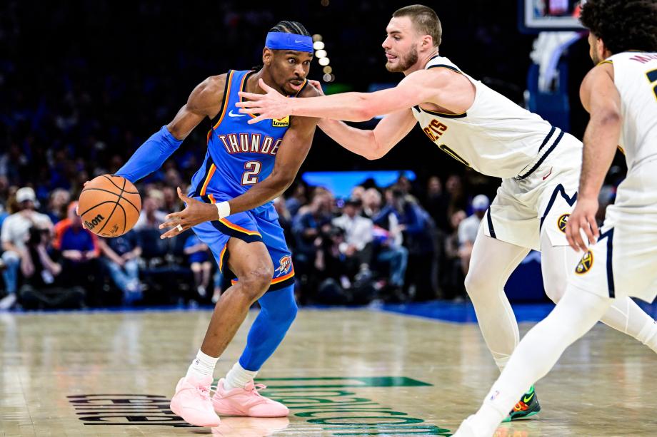 亚历山大3分绝杀约基奇32+14+13 雷霆胜掘金