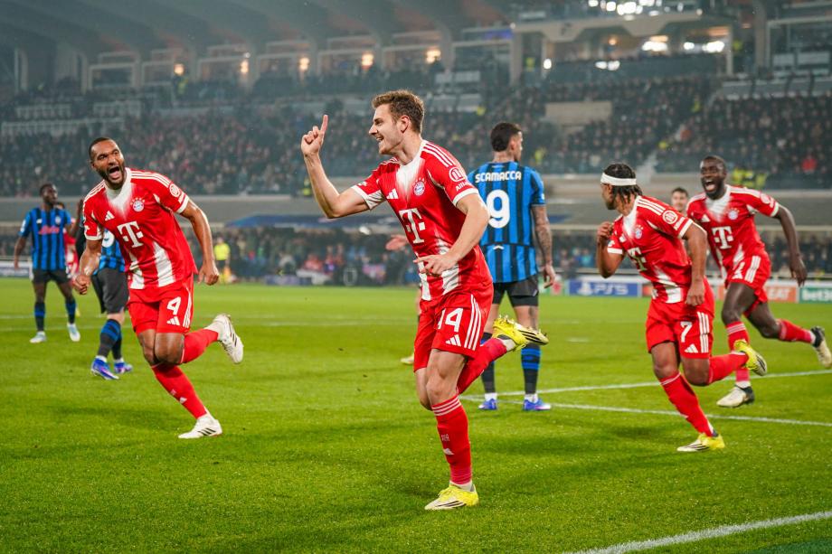 欧冠-奥利塞2射1传 拜仁6-1大胜亚特兰大