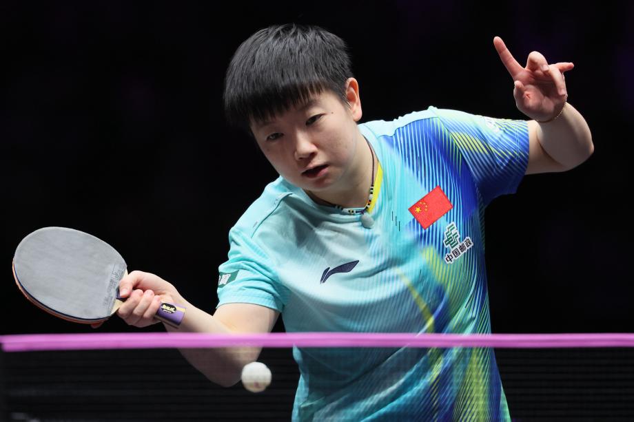 孙颖莎3-0胜朱芊曦晋级女单16强