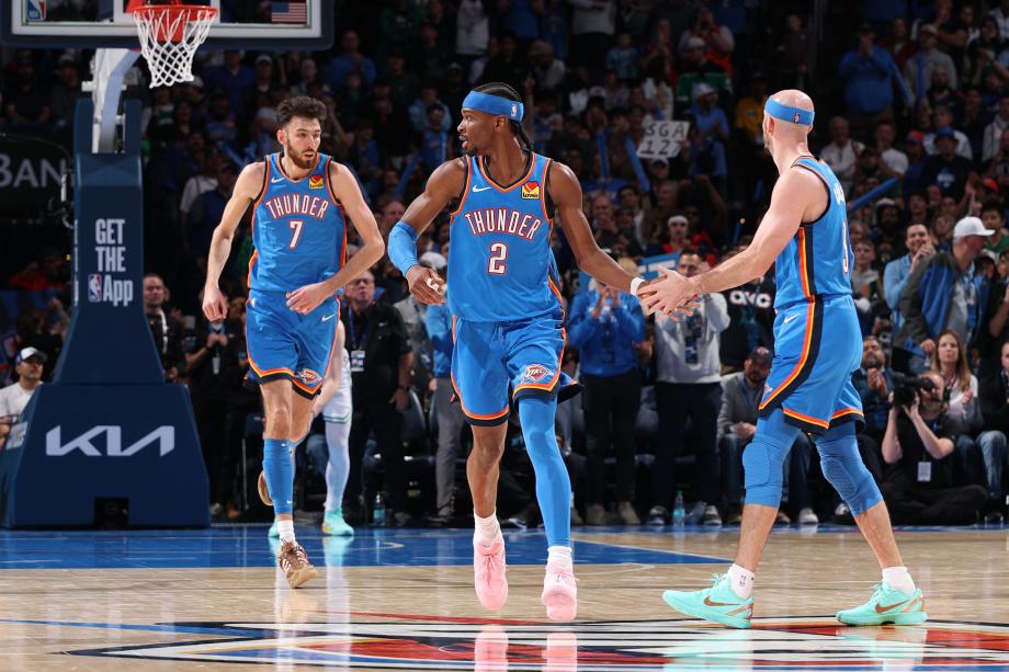 亚历山大35分连续20+独居历史第一 雷霆绝杀凯尔特人