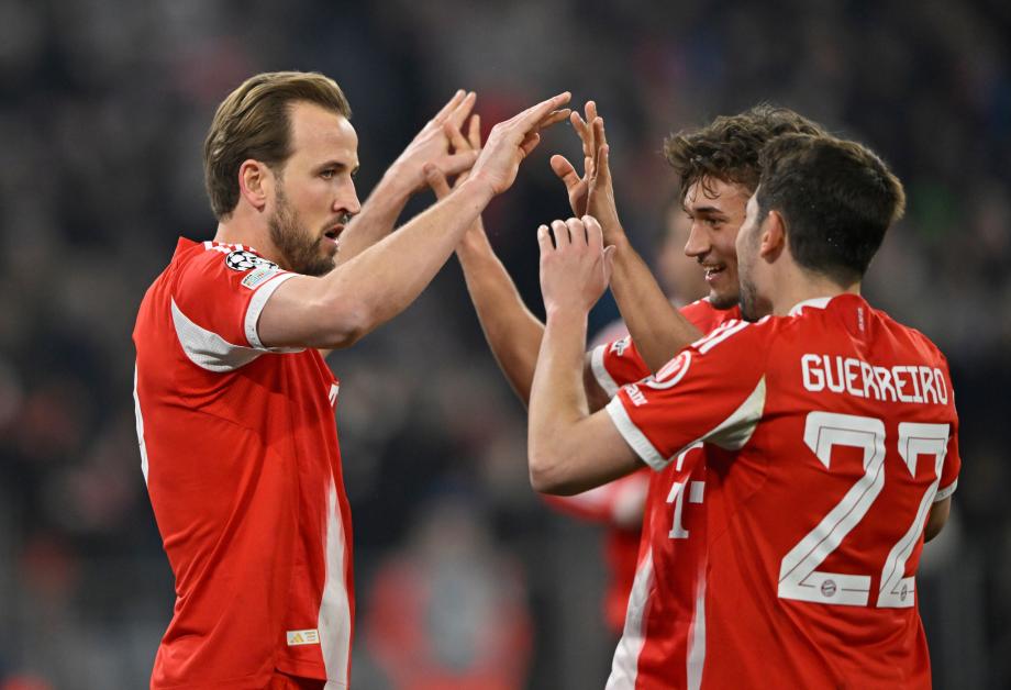 凯恩双响 拜仁4-1总比分10-2亚特兰大晋级八强