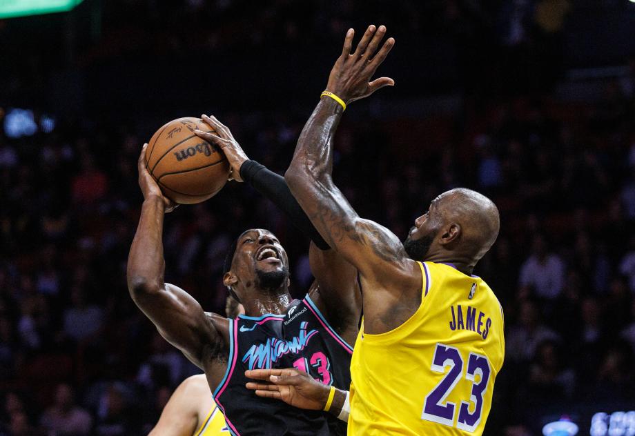 东契奇60分詹姆斯三双+加冕出场王 湖人逆转热火