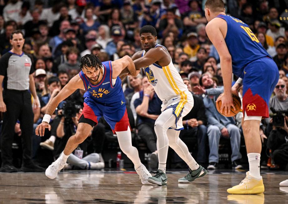 约基奇25+15+8波神三分5中5 掘金主场力克勇士