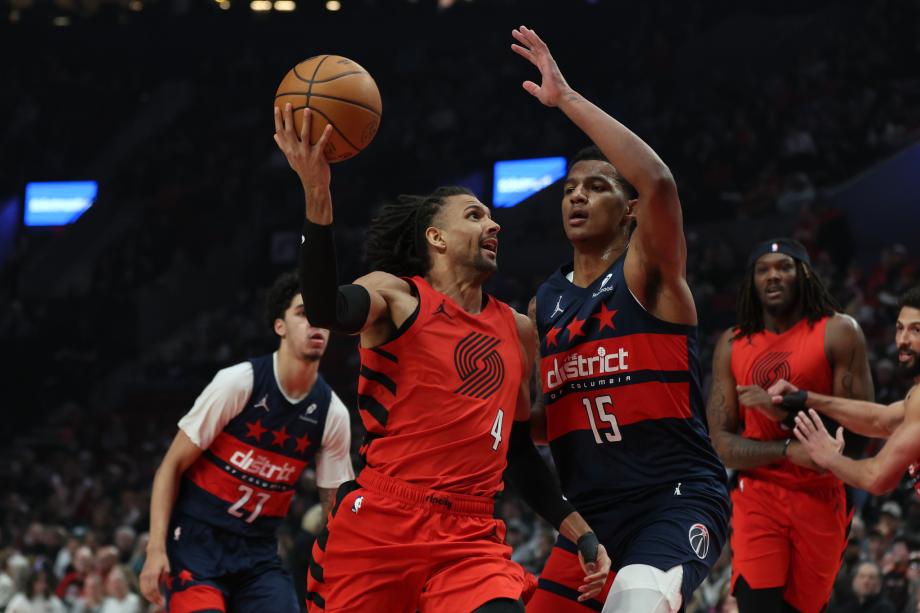 杨瀚森6分4篮板阿夫迪亚20+7 开拓者轻取奇才