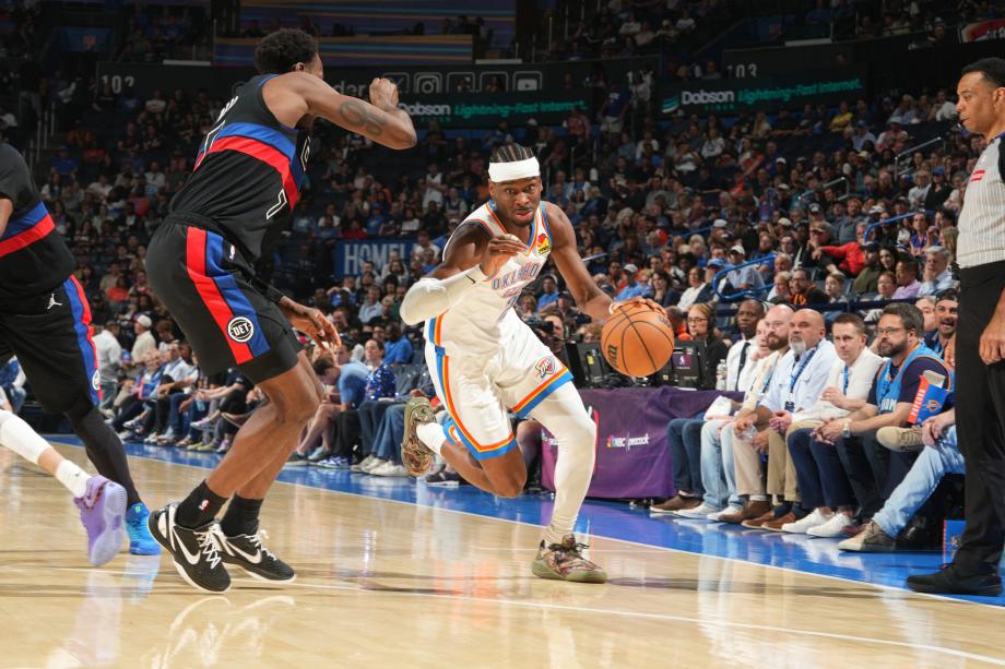 亚历山大47+5 雷霆加时险胜活塞迎来三连胜