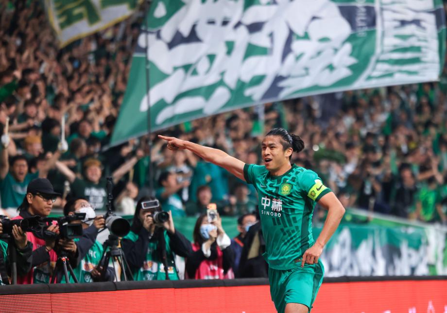 廖力生进球韦世豪破门 成都蓉城胜北京国安