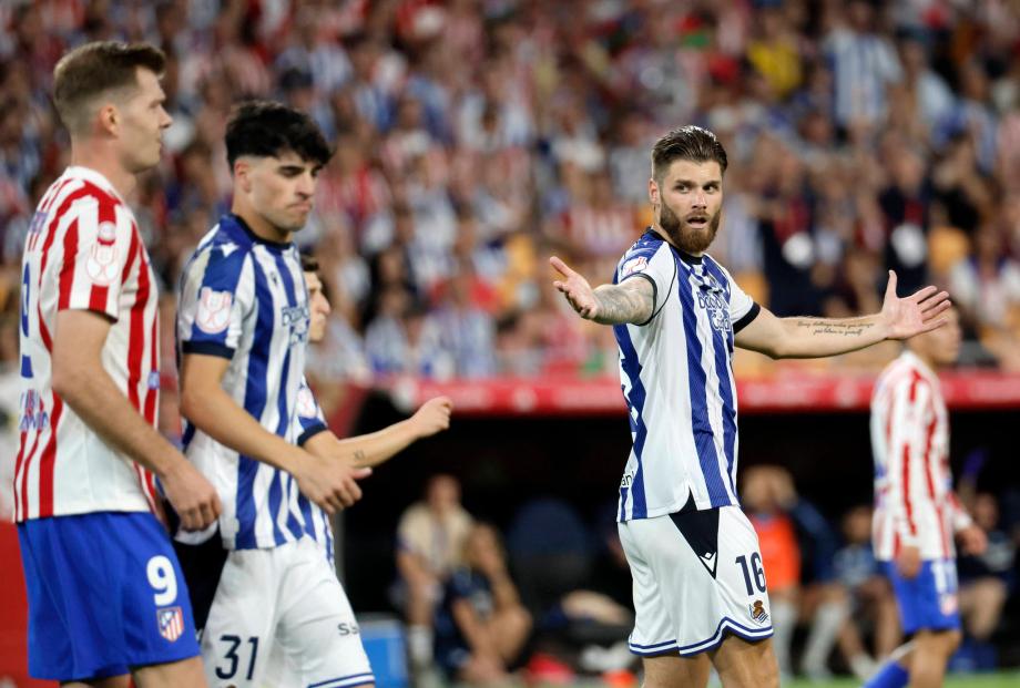 阿尔瓦雷斯失点 皇家社会点球大战6-5马竞夺国王杯