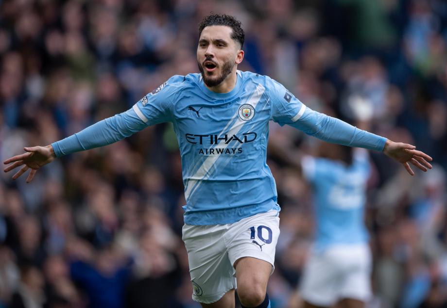 哈兰德谢尔基建功哈弗茨破门 曼城2-1阿森纳