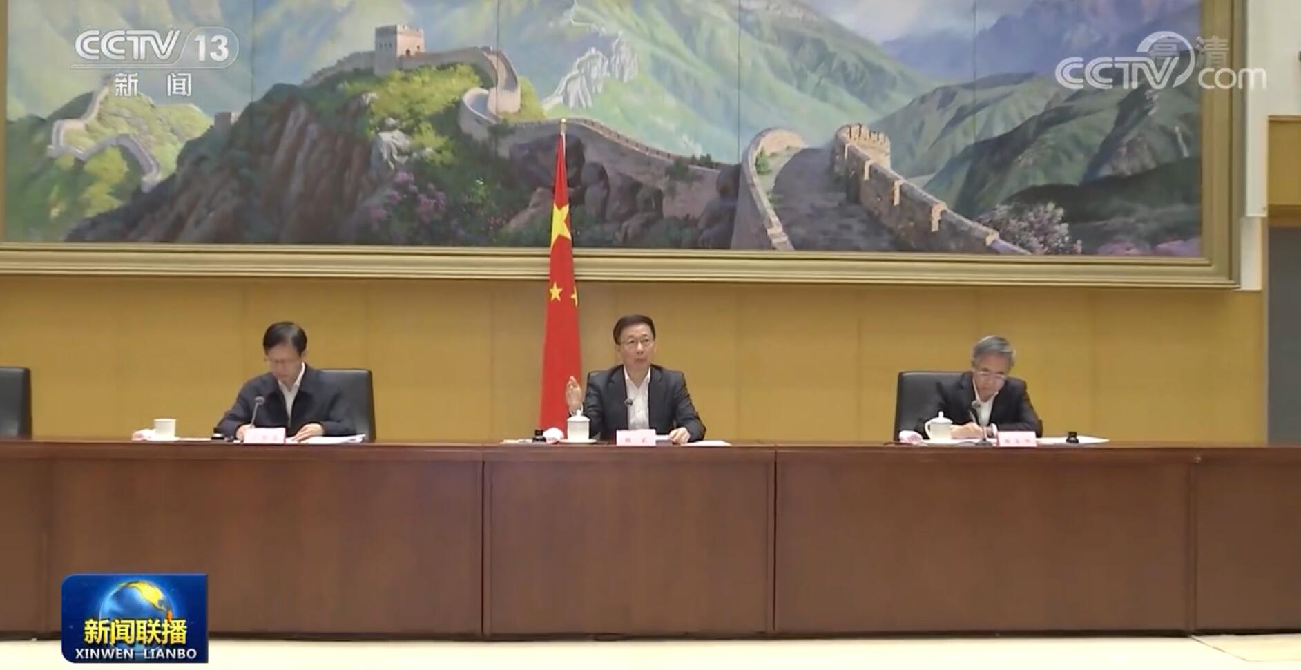韩正出席长江禁捕退捕工作推进电视电话会议