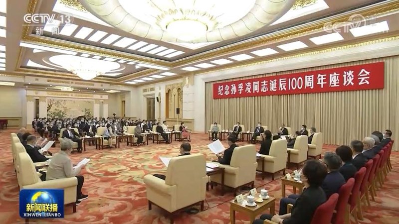 [视频]汪洋出席纪念孙孚凌同志诞辰100周年座谈会