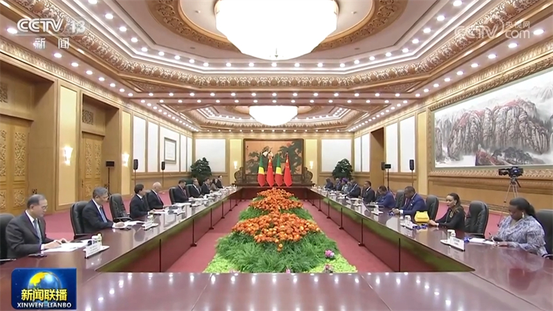 习近平会见刚果（布）总统