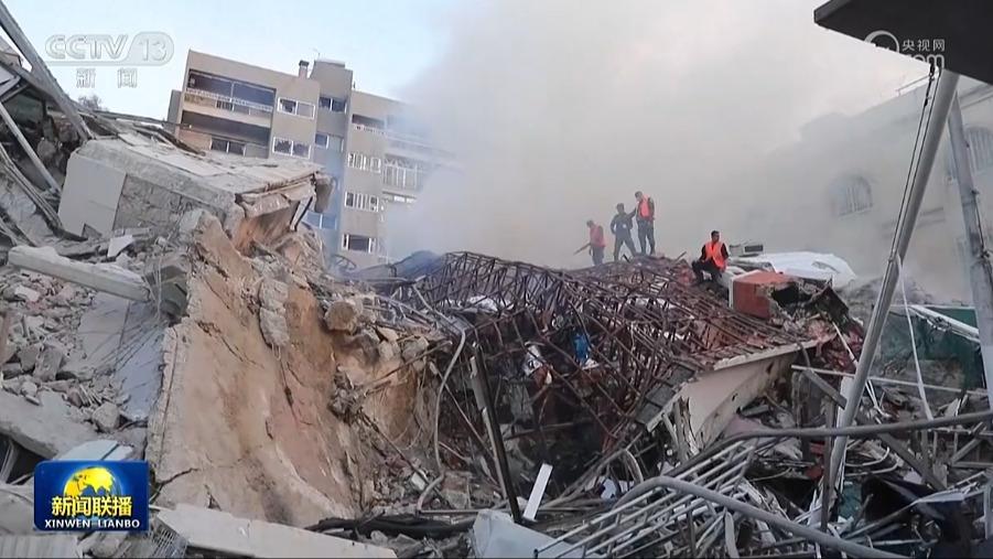 伊朗驻叙利亚使馆建筑遭空袭致7人死亡