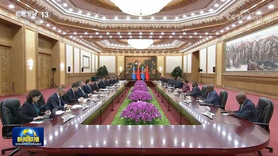 习近平会见刚果（金）总统