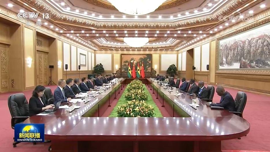 习近平会见加纳总统