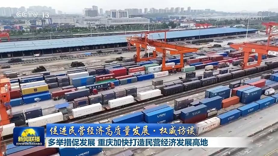 【促进民营经济高质量发展·权威访谈】多举措促发展 重庆加快打造民营经济发展高地