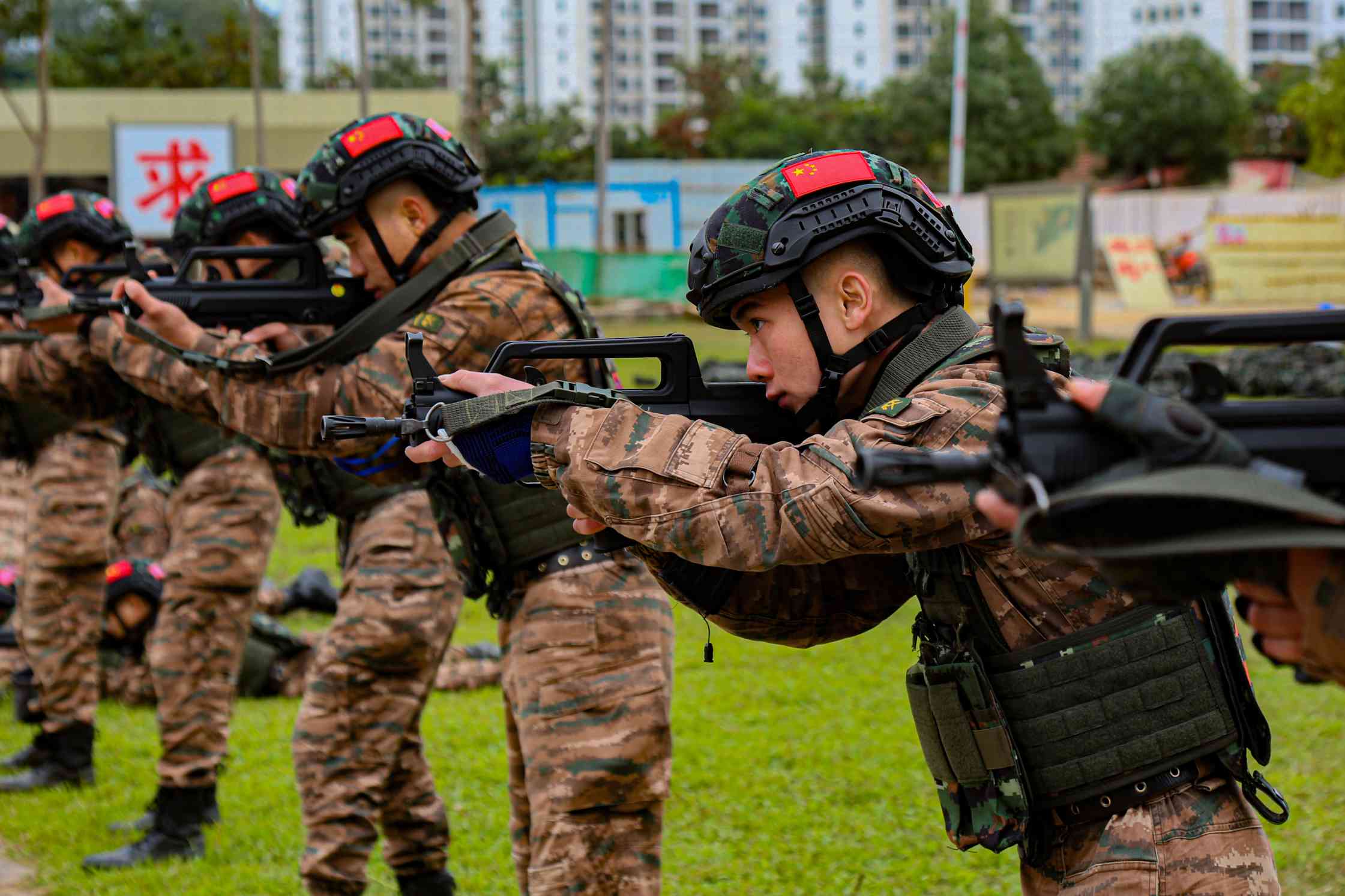 武警特勤中队图片