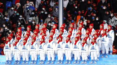 冬奥新闻 大山里的童声合唱再次唱响鸟巢 冬奥新闻 大山里的童声合唱再次唱响鸟巢