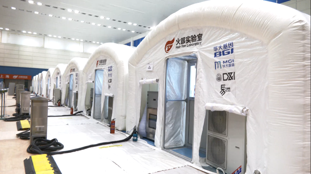 2000㎡火眼实验室火速建成日测十万单管