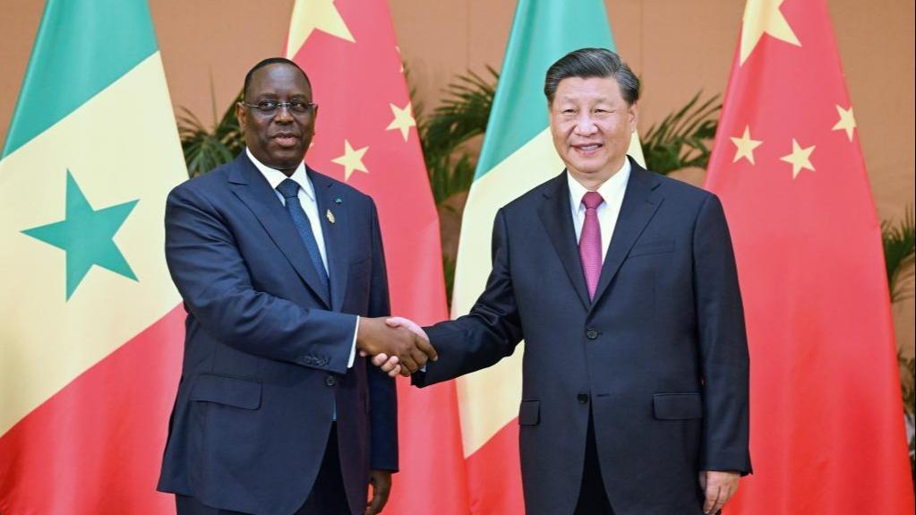 Xi meets Senegalese President Sall_英语频道_央视网(cctv.com)