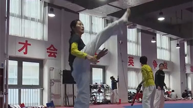 [跆拳道]中国跆拳道队新人在冬训中成长