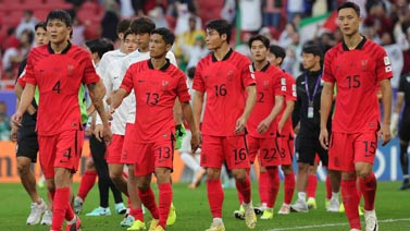 [亚洲杯]韩国男足与约旦队握手言和