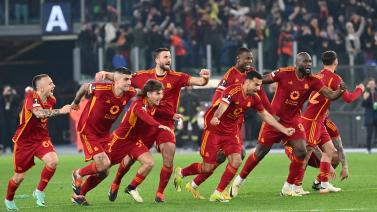 欧联杯附加赛-罗马点球大战淘汰费耶诺德晋级16强
