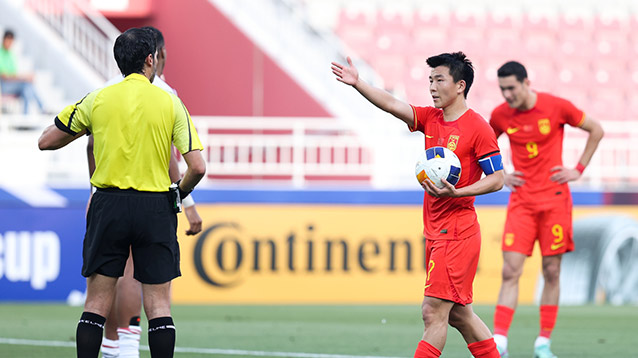 [圖]U23亞洲杯-謝文能破門 中國隊2-1阿聯(lián)酋取首勝