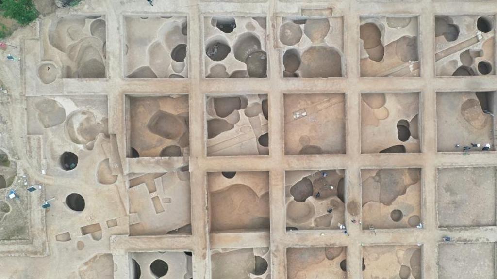 Prehistoric grain storage pits discovered in northwest China