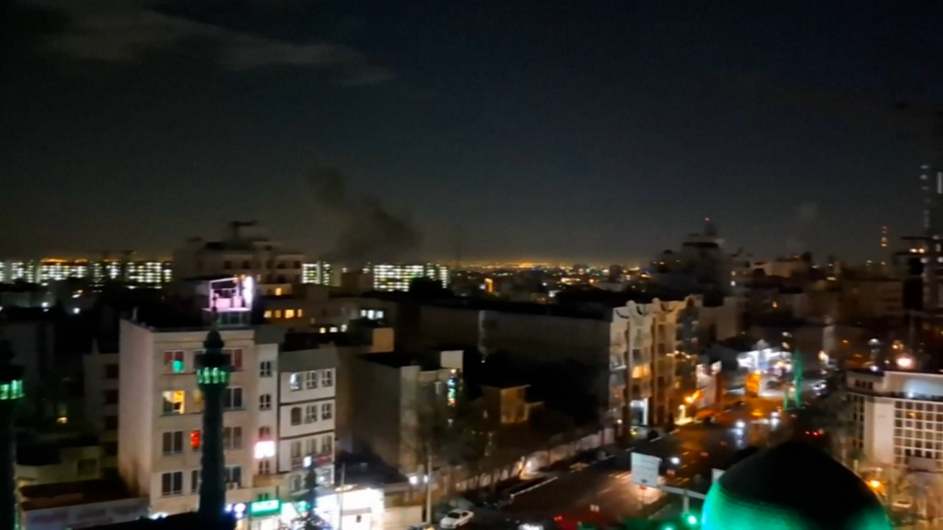 Multiple explosions rock Tehran on Sunday night