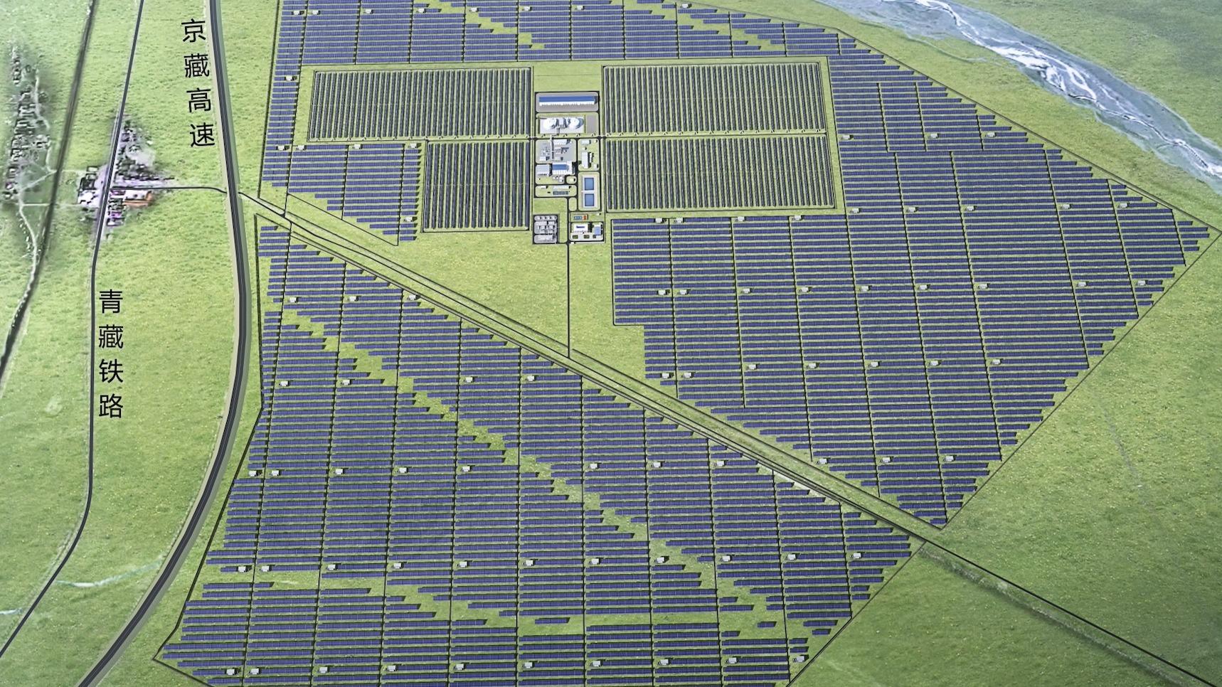 China's Xizang starts work on record-breaking solar plant
