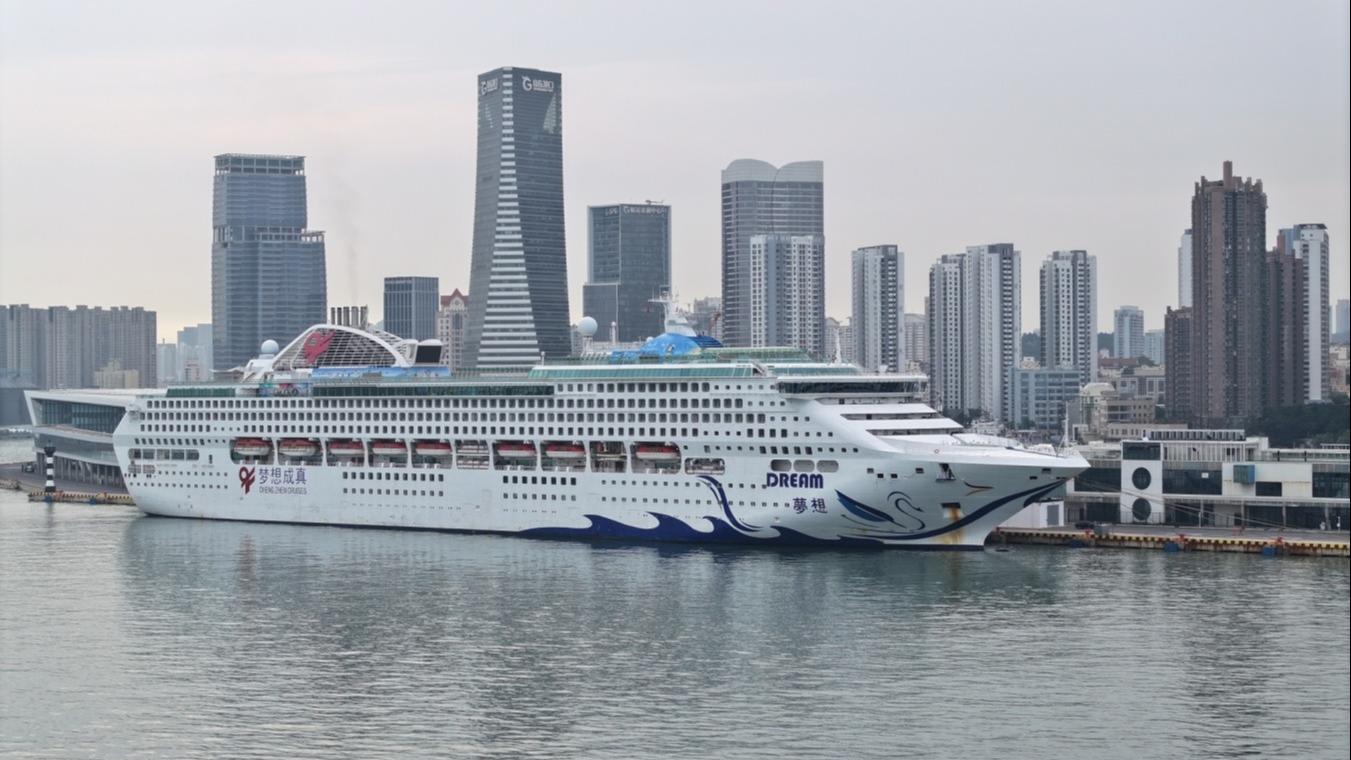 “邮轮啤酒节”静态游落地青岛国际邮轮母港