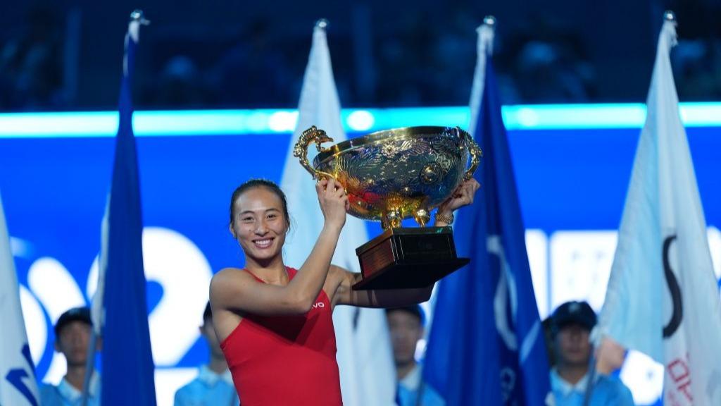 Zheng Qinwen claims maiden WTA 1000 title at China Open
