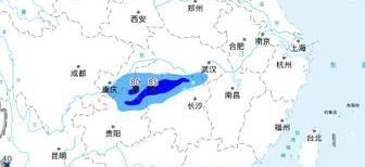 暴雨蓝色预警：5省市有大雨 重庆贵州湖南部分地区有暴雨