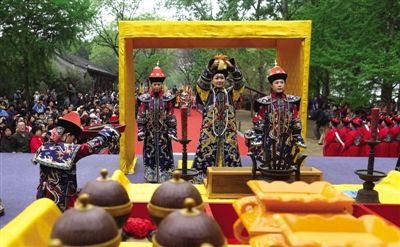 之礼是皇家各类祭祀活动中唯一由皇后,嫔妃,公主,福晋参与的国家典仪