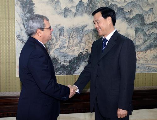 杨晶会见古巴国务委员会执行秘书